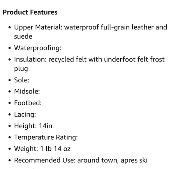 Relisted -Sorel leather waterproof Cate the Great - Picture 8 of 8